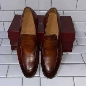 To Boot New York Brown Leather Wakefield Moccasin Penny loafers Size 9.5 Men\'s To Boot New York Men main image 3